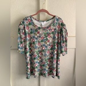 Daisy short sleeve blouse